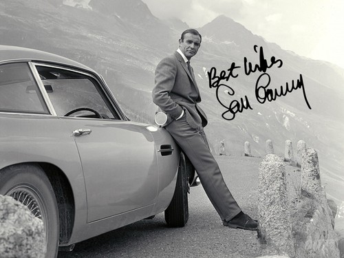 Sean connery signed autograph - connery,