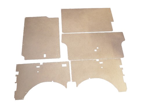 Piece mdf board - set, for