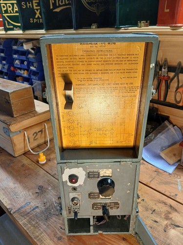 Wavemeter w39 air ministry - wavemeter,