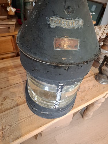 Antique ships lantern lamp - antique,