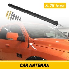 Black Radio Stereo Rubber Roof Mount Car Van Aerial Antenna Mast Ariel Whip Wing