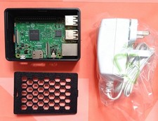 Raspberry Pi 3 Model B V1.2 with Case and Official PSU and 64GB SD Card