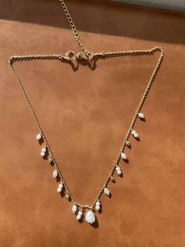 Gold tone cable chain - cable,