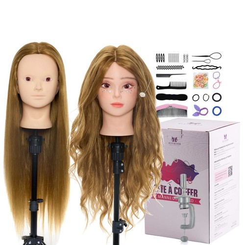 Real human hair - 50%,