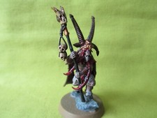 A5 WARHAMMER AOS / OLD WORLD BEASTMEN ARMY - PAINTED SHAMEN