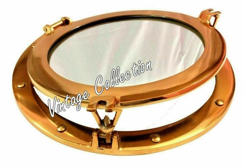 Brass maritime porthole - brass,