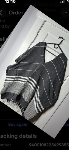 Turkish cotton poncho towel - turkish,