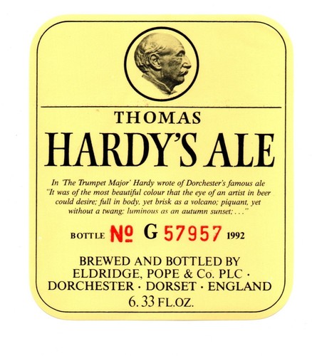 England beer label - -,