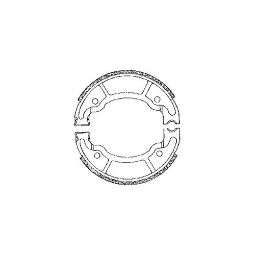 Pair brake shoes - 130, for