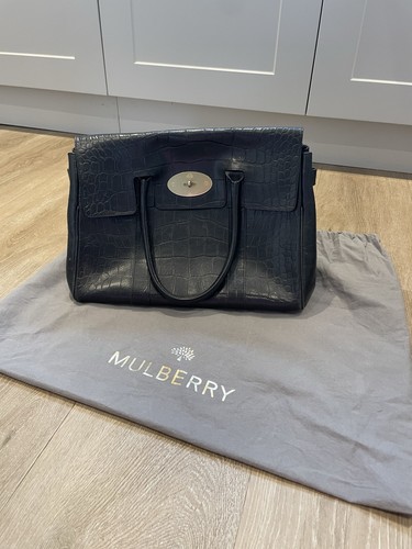 Mulberry black croc embossed - mulberry,