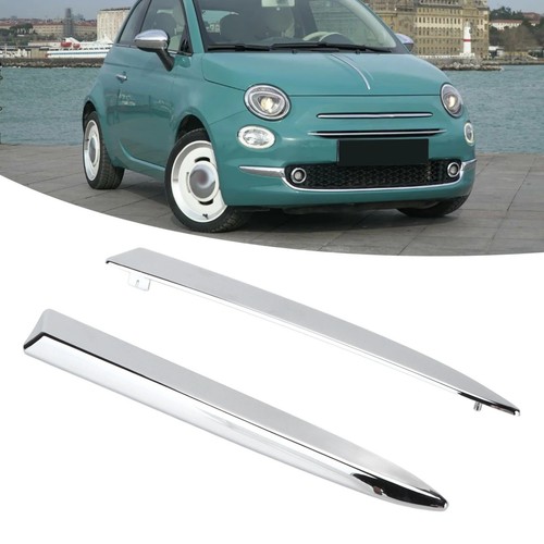 Chrome pair front bumper - front,