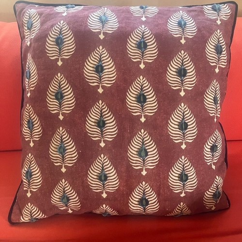 Oka ocellus red garnet linen - garnet,