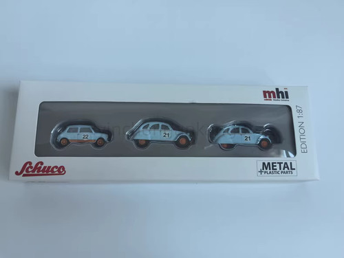 Schuco citroën 2cv - 1:87,