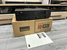 Boxed Sansui AU-G33X Integrated X Balanced Amplifier | High End Hifi Separate