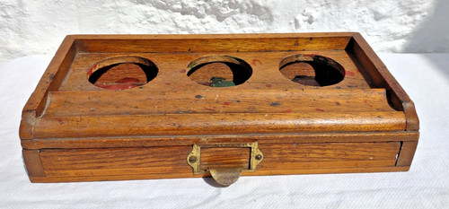 Vintage wooden ink - vintage, with