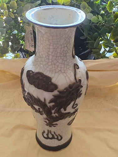 White black crackle - black,