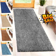 Best Non Slip Dirt Catcher Runners Custom Extra Long Hallway Runner Rug Grey UK