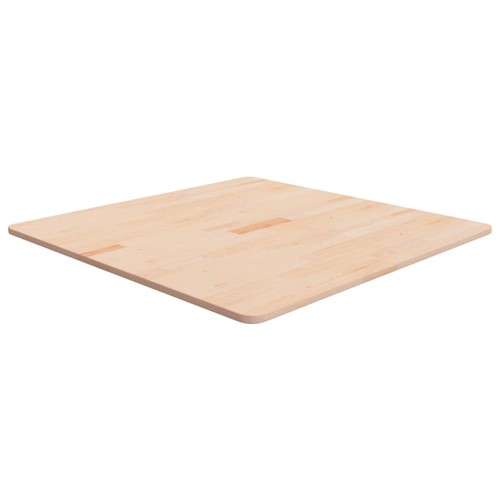 Solid oak table top - top, 80x80cm