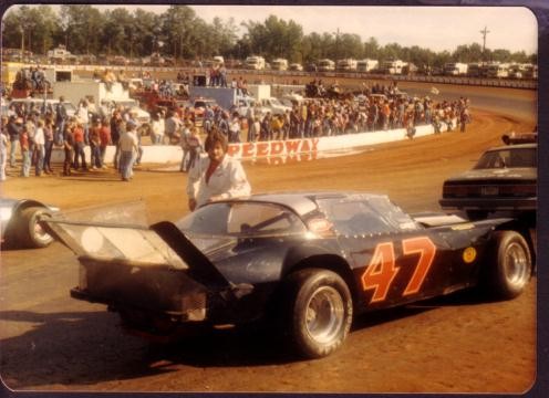 Frank peck stock race car - frank, #47