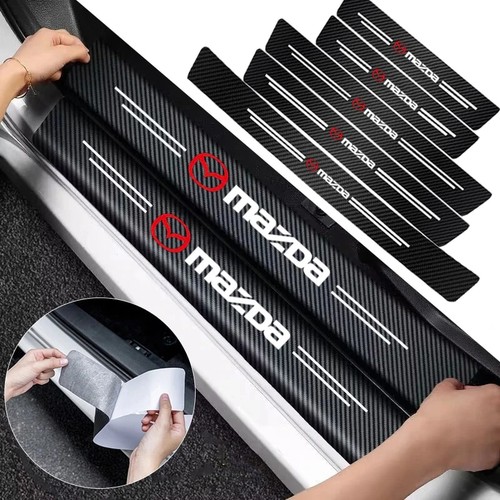 Door sill protectors carbon - door,