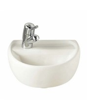 Twyford Sola Medical Basin 400mm 1 Tap Left Hand SA4156WH RRP £221