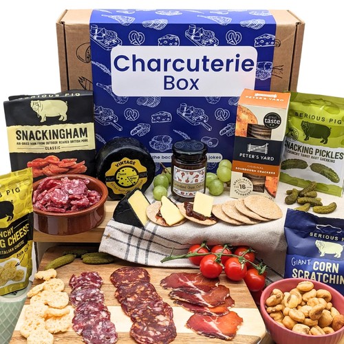 Charcuterie gift box - box,