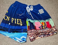 Try Tag Rugby Tag Rugby Shorts Size Large L Brighton Pier Seaside Summer Travel