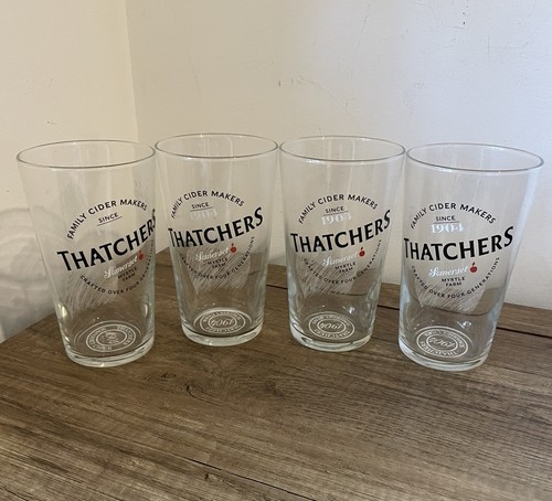 Thatchers pint glasses ce - glasses,