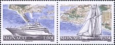 Monaco 2013 Yachts/Sailing/Pleasure Cruiser/Sports/Leisure/Boats 2v set (mc1280)