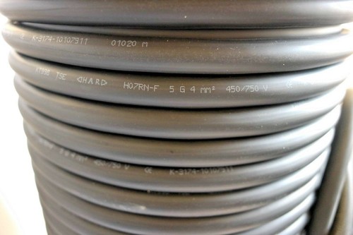 Core rubber cable - 5,