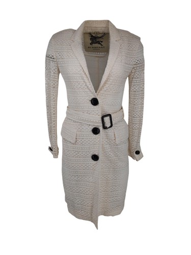 Burberry lace trench coat - lace,