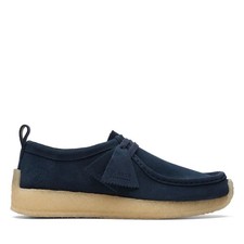 Clarks Originals Mens BNIB Shoes ROSSENDALE Dark Navy Various Sizes
