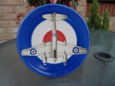 SALLY TUFFIN -DENNIS CHINAWORKS -AEROPLANE  PATTERN PLATE  #6.  2004