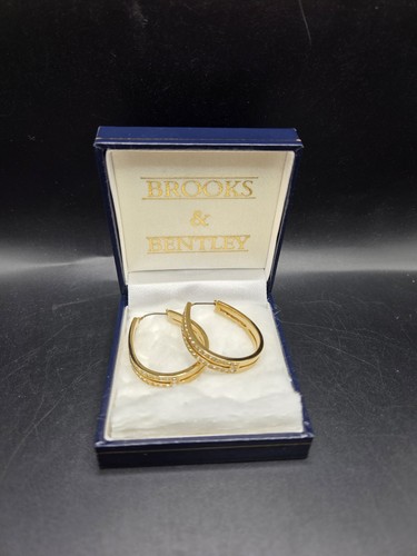 Vintage brooks bentley - &, gold