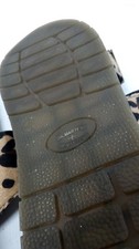 Dr. Martens Leopard Print Haircalf Sandals Size UK 6 EU 39 Buckle Strap