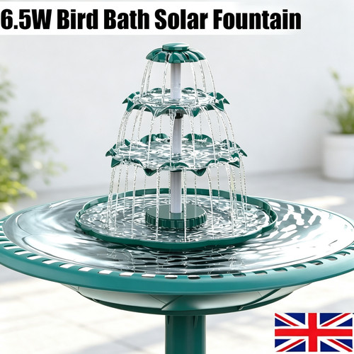 Solar bird bath 3 - solar,