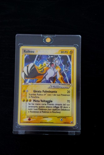 2005 pokemon raikou - gold, star