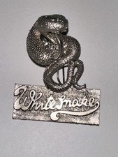 Vintage WHITESNAKE rock metal vintage heavy Pin badge brooch 80's original