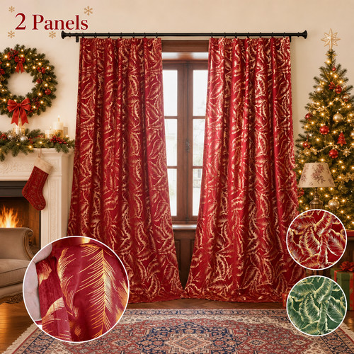 Luxury velvet curtains - curtains, 2