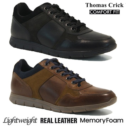 Mens leather memory foam - memory,