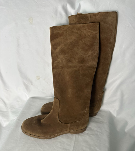 Kors brown suede knee high - kors,