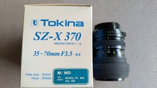 TOKINA SZ-X 370, 35 to 70mm Macro Zoom. With Hood and Filter.