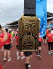 TCS Amsterdam  2025 Half Marathon Finishers Medal  50 years Anniversary 19/10/25