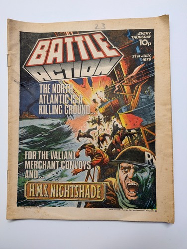 Battle action comic - 21st, july
