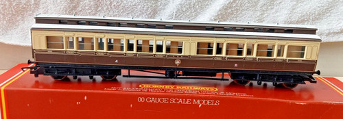 Hornby gwr clerestory coach - gwr,