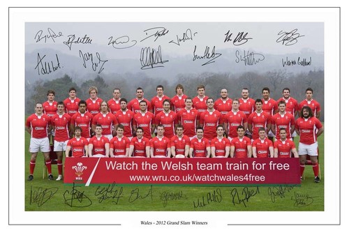 Wales rugby 2012 grand - wales, slam