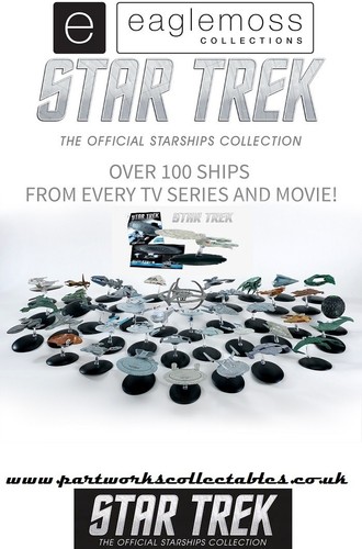 Eaglemoss star trek starships - eaglemoss,