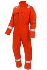 Mens Arc Flash Fire Retardant Coverall Orange ProGARM 6100