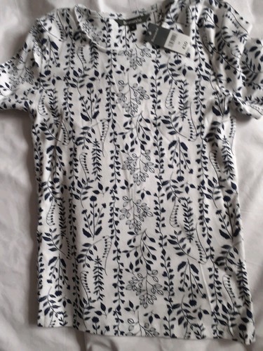 Ladies white black pattern - white/black,