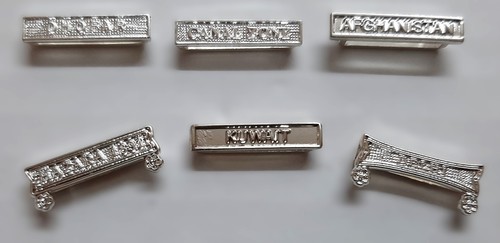 Medal clasps british six mixed - medal,